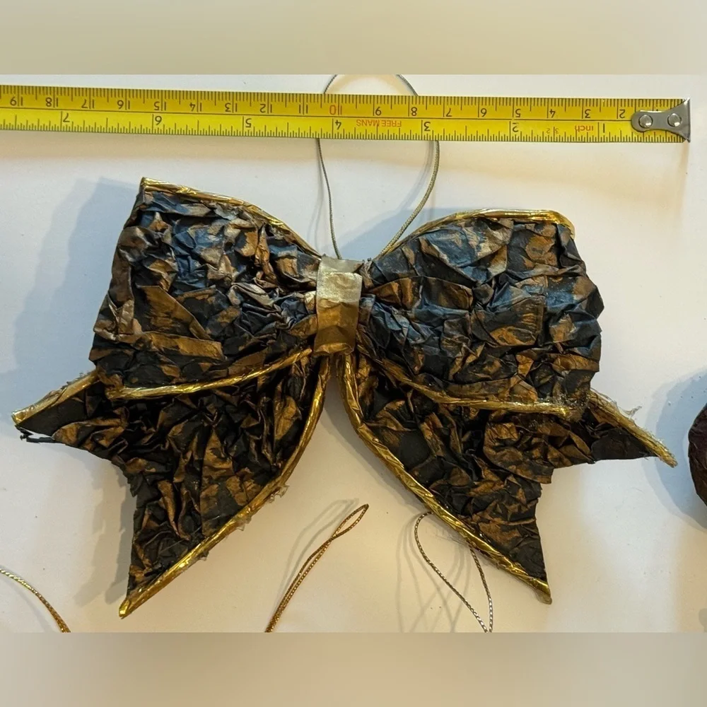 Vintage Pier 1 Christmas Ornaments Lot of 7